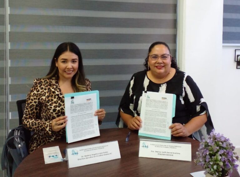 Iniciativa Sinaloa firma Convenio para la protección de personas defensoras de DDHH y periodistas en Sinaloa